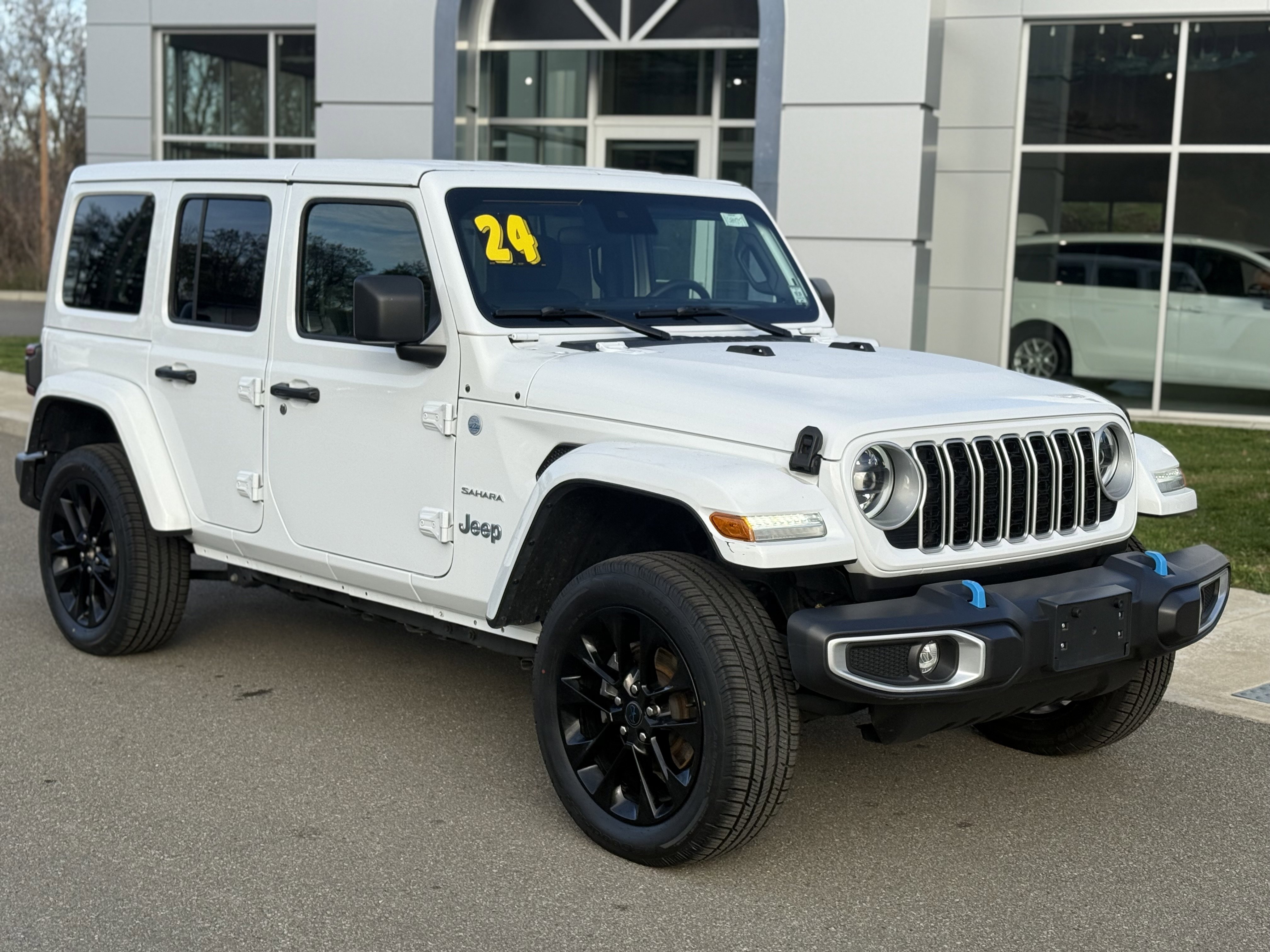 Used 2024 Jeep Wrangler Sahara 4xe image 1