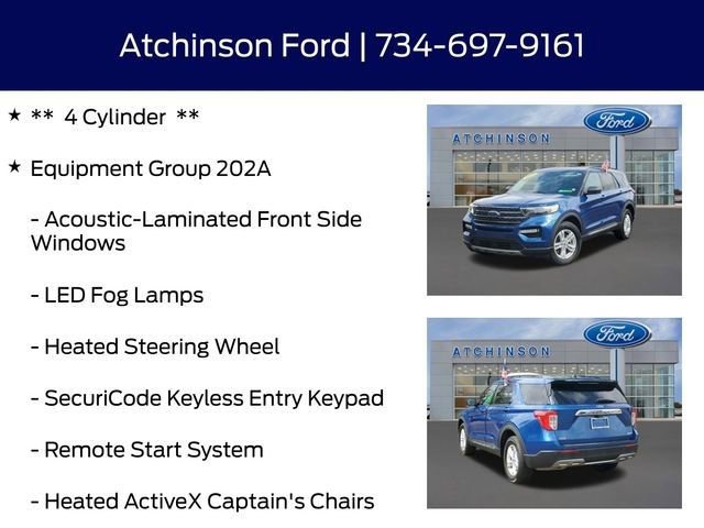 Certified 2023 Ford Explorer XLT w/ Equipment Group 202A image 15