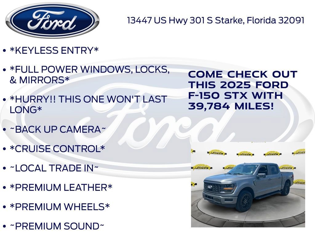 Certified 2025 Ford F150 STX AWD/4WD image 12