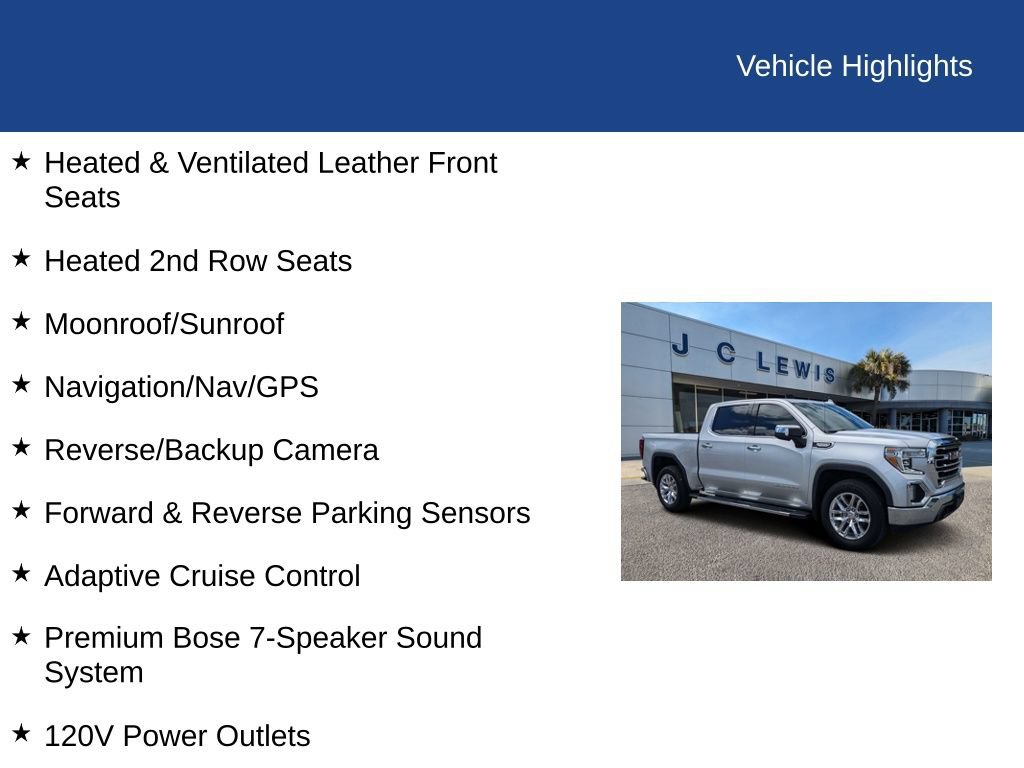Used 2021 GMC Sierra 1500 SLT RWD image 32