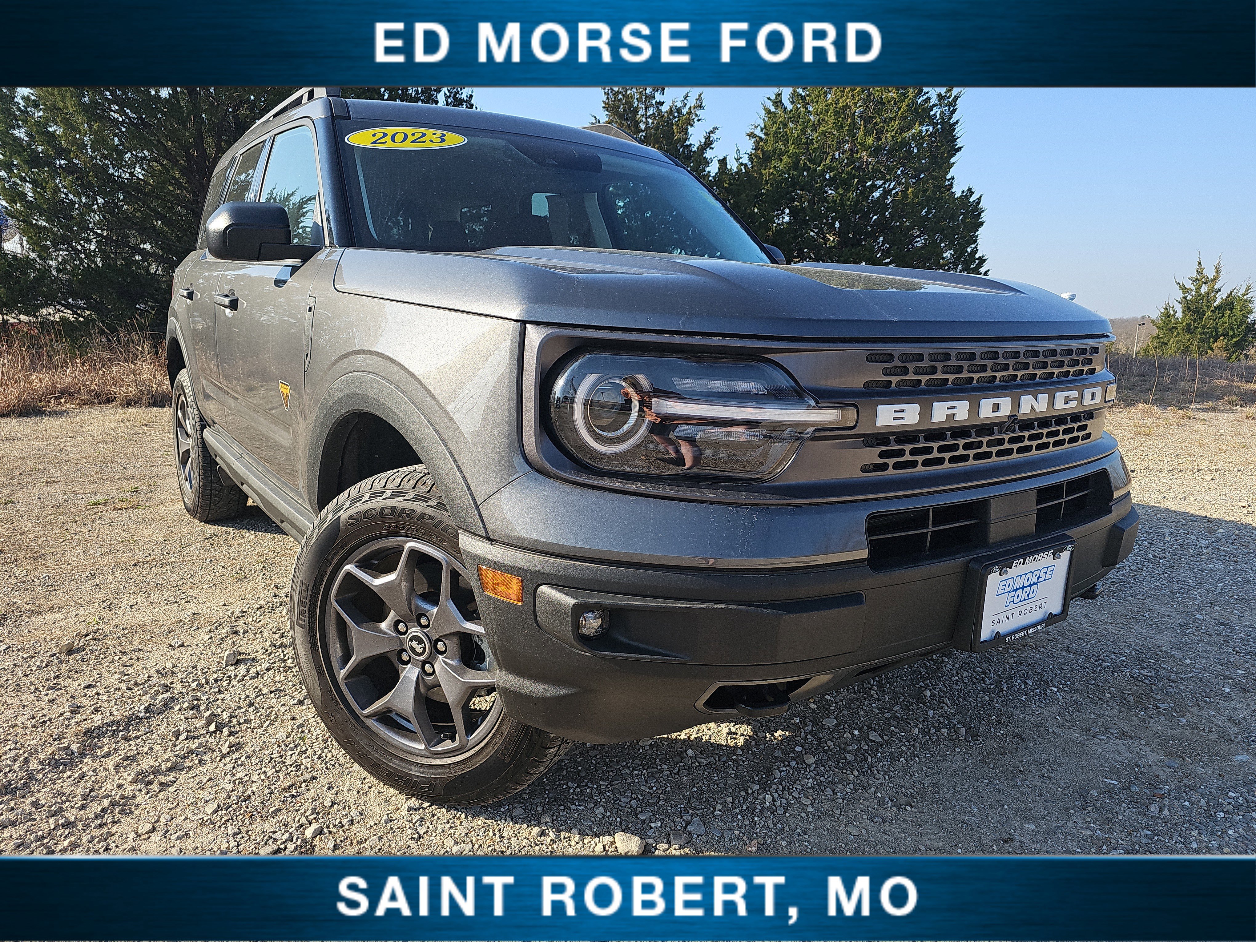 Certified 2023 Ford Bronco Sport Badlands