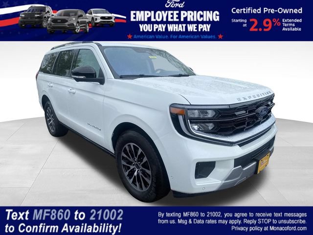 Certified 2025 Ford Expedition Platinum