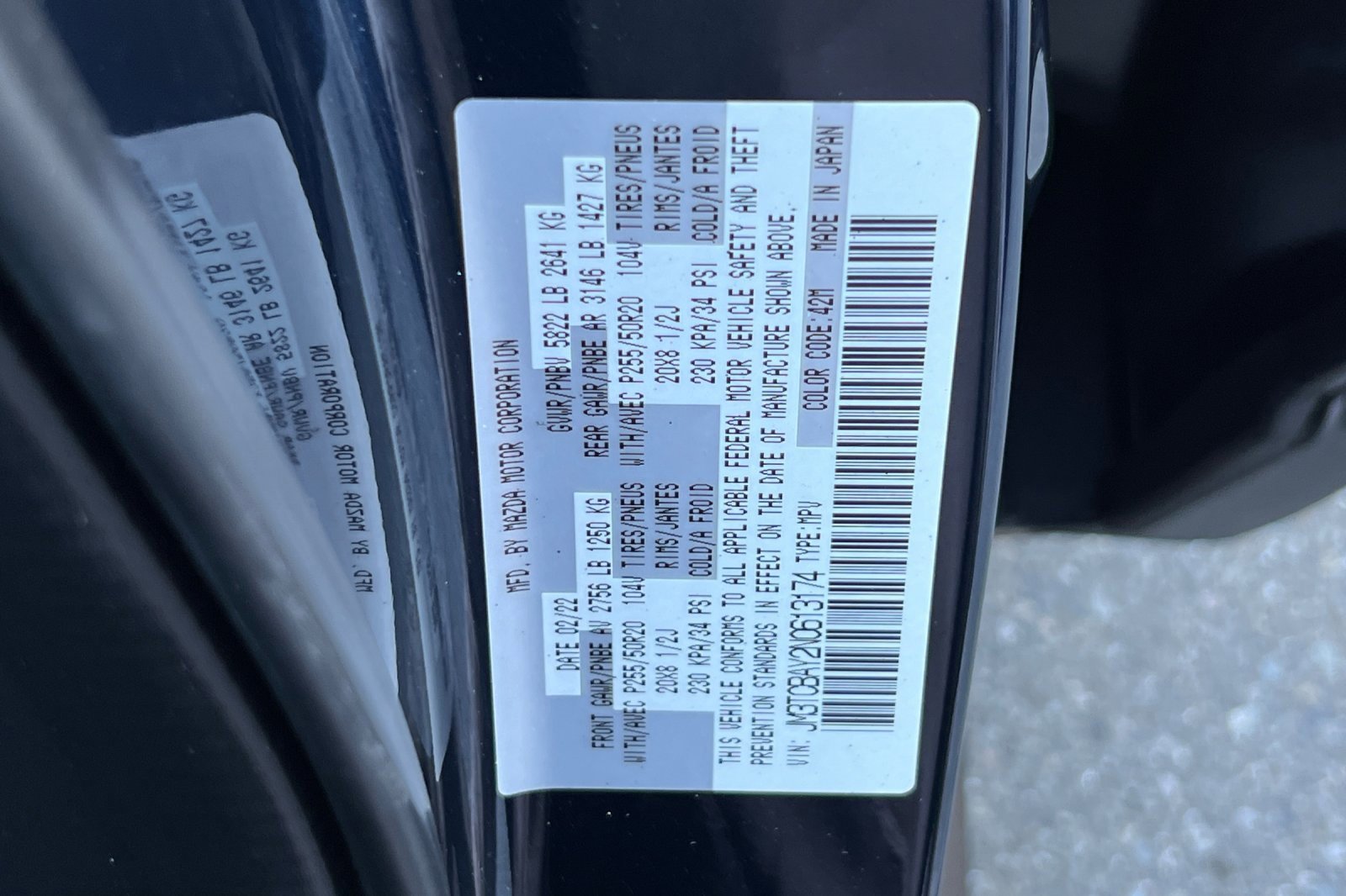 Used 2022 MAZDA CX-9 Touring Plus image 29