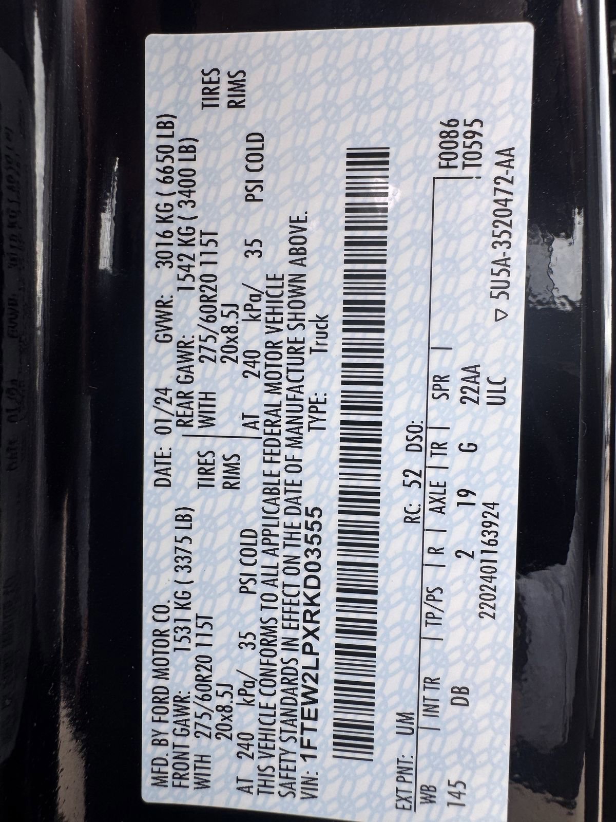 Certified 2024 Ford F150 STX image 30