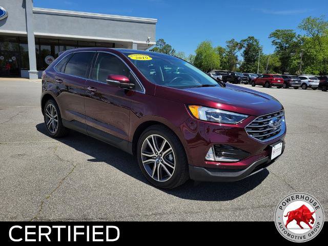 Certified 2019 Ford Edge Titanium w/ Equipment Group 301A FWD image 7