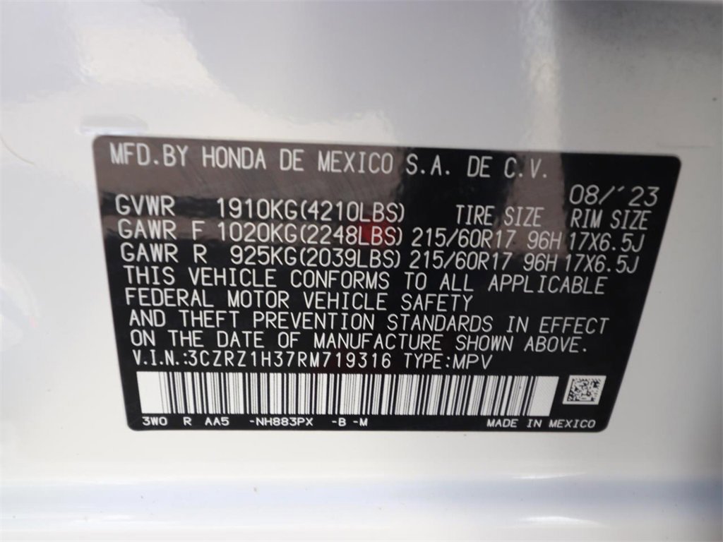 Used 2024 Honda HR-V LX image 21