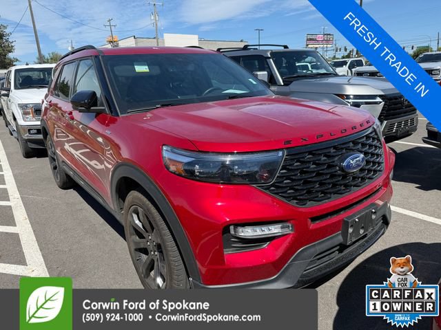 Certified 2022 Ford Explorer ST-Line w/ Class IV Trailer Tow Package AWD/4WD 360° Tour