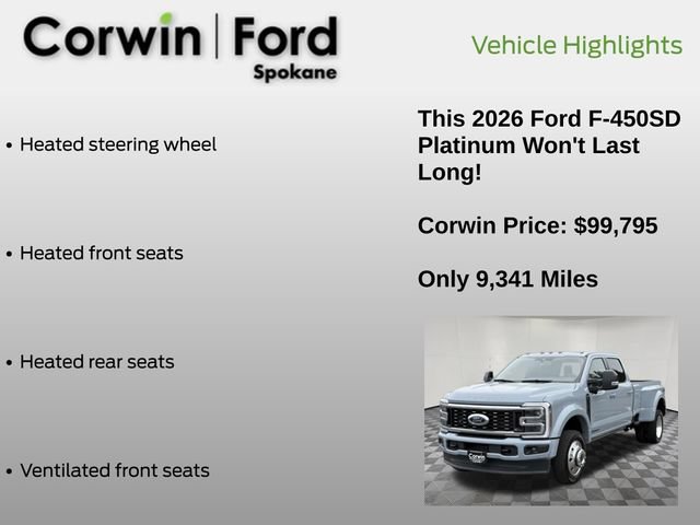 Certified 2026 Ford F450 Platinum AWD/4WD image 13