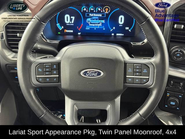 Certified 2023 Ford F150 Lariat w/ Equipment Group 502A High AWD/4WD image 25