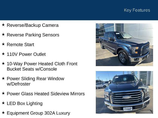Certified 2017 Ford F150 XLT w/ Equipment Group 302A Luxury image 35