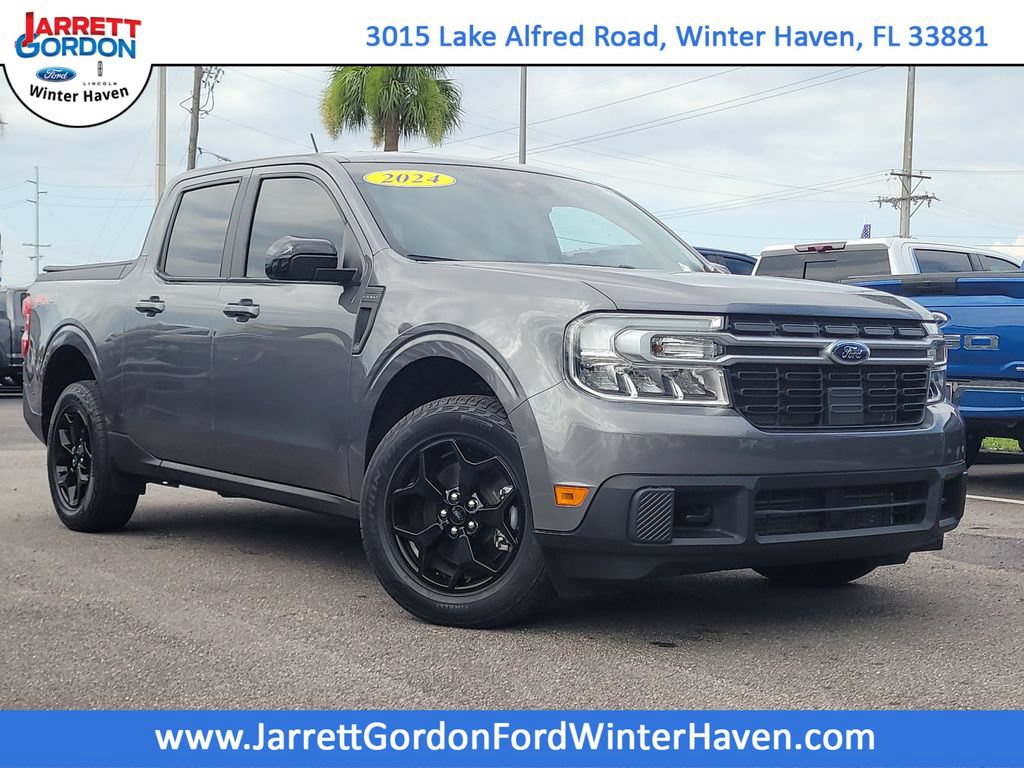 Certified 2024 Ford Maverick Lariat w/ FX4 Off-Road Package AWD/4WD 360° Tour