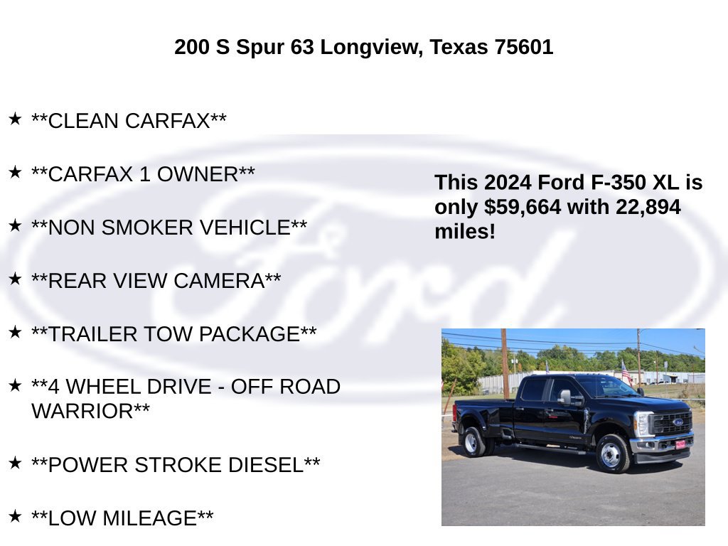 Certified 2024 Ford F350 XL AWD/4WD image 5