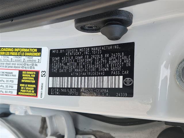Used 2024 Toyota Camry XSE w/ Cold Weather Package FWD image 25