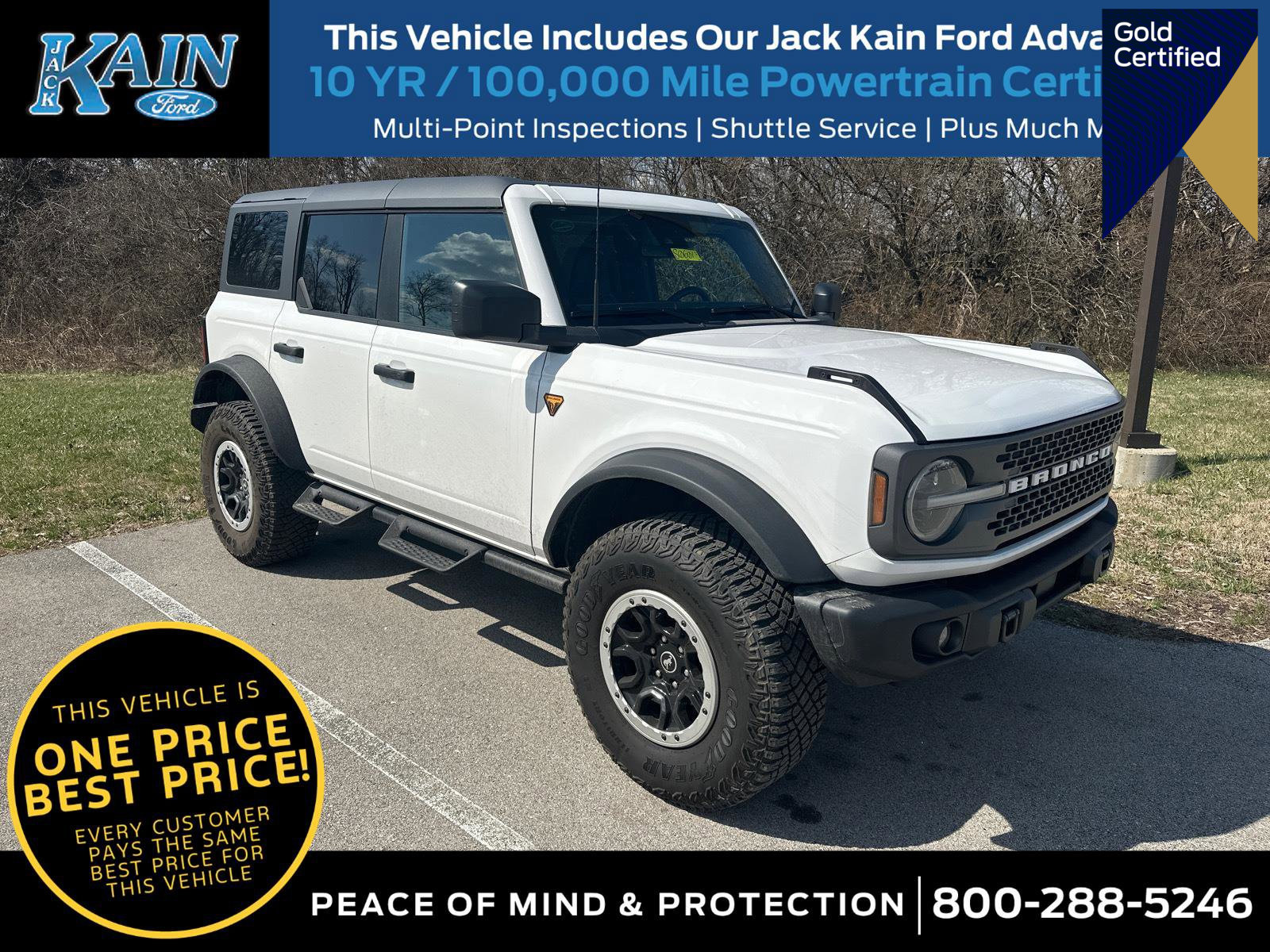 Certified 2023 Ford Bronco Badlands w/ Sasquatch Package