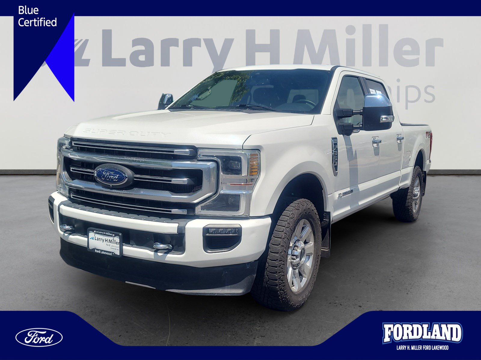 Certified 2022 Ford F350 Platinum w/ FX4 Off-Road Package AWD/4WD image 1
