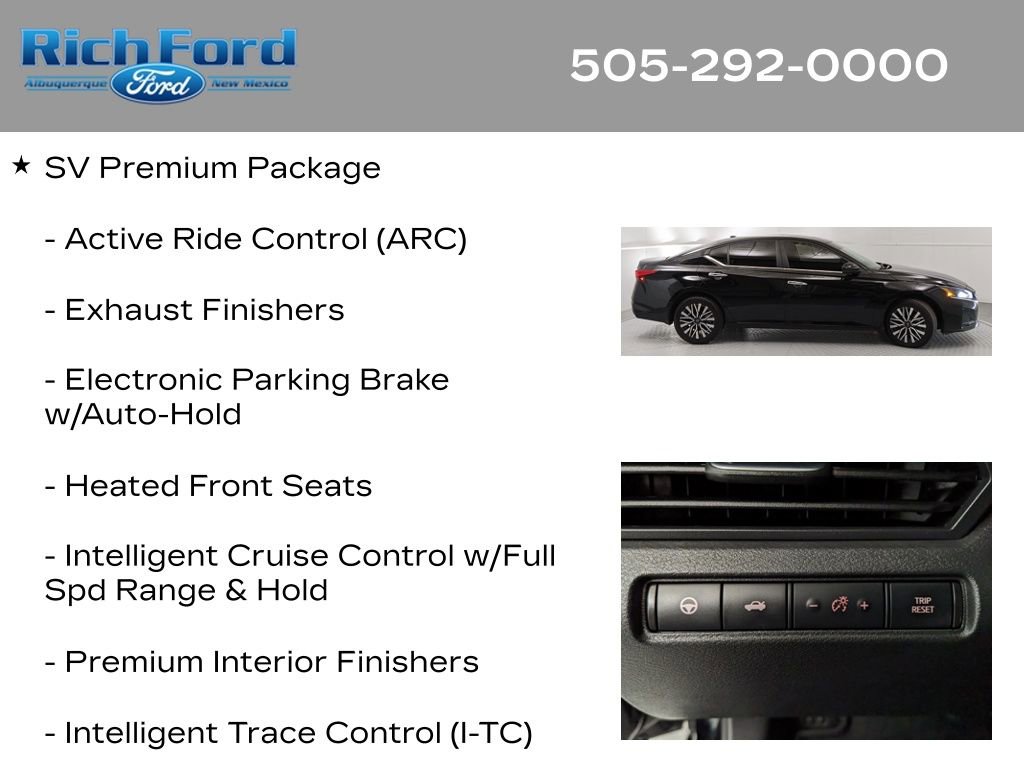 Used 2024 Nissan Altima 2.5 SV w/ SV Premium Package AWD/4WD image 11
