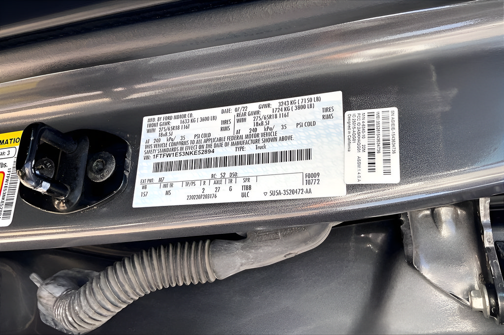 Certified 2022 Ford F150 XLT w/ Equipment Group 301A Mid AWD/4WD image 29