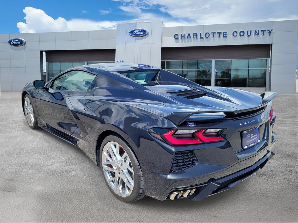 Used 2019 Chevrolet Corvette Stingray Convertible Z51 2LT RWD image 3