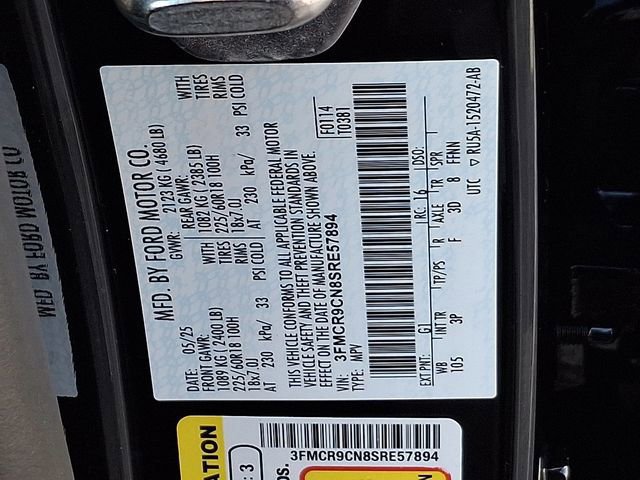 Certified 2025 Ford Bronco Sport Outer Banks w/ Outer Banks Tech Package+ image 34