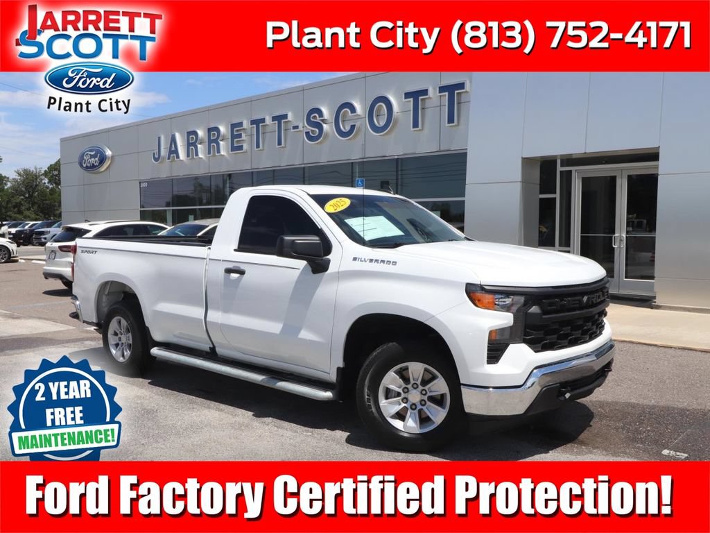 Used 2025 Chevrolet Silverado 1500 W/T RWD image 1