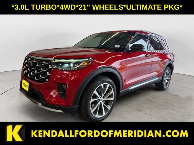 Certified 2025 Ford Explorer Platinum w/ Ultimate Package