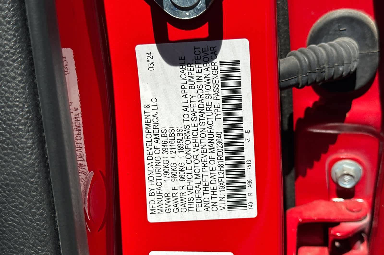 Used 2024 Honda Civic Sport image 28