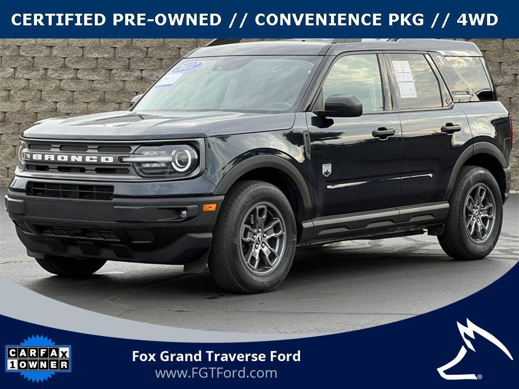 Certified 2022 Ford Bronco Sport Big Bend w/ Convenience Package