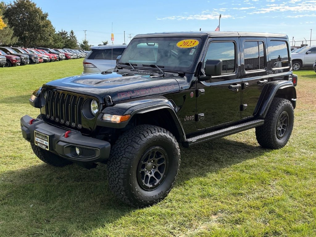 Used 2023 Jeep Wrangler Unlimited Rubicon w/ Xtreme 35 Tire Package AWD/4WD image 2