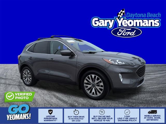 Certified 2021 Ford Escape Titanium w/ Class II Trailer Tow Package