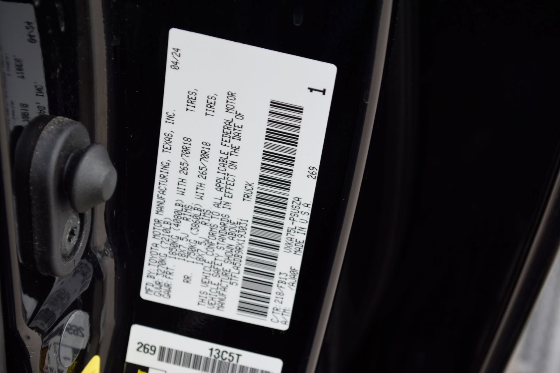 Used 2024 Toyota Tundra SR5 AWD/4WD image 27