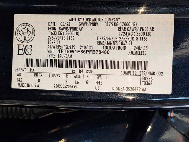 Certified 2023 Ford F150 Tremor image 34