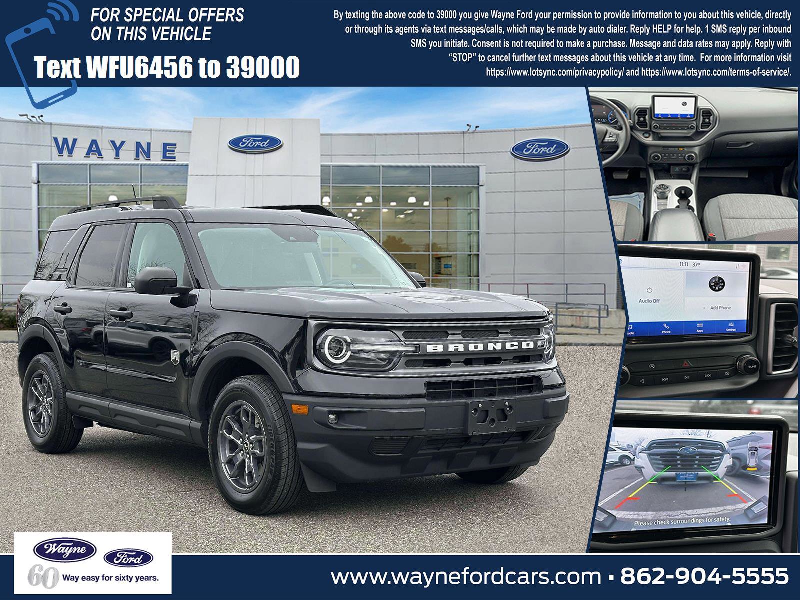 Certified 2022 Ford Bronco Sport Big Bend w/ Convenience Package image 5