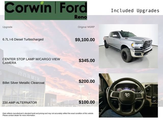 Used 2019 RAM 2500 Laramie AWD/4WD image 3