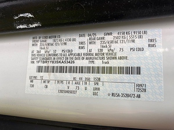 Certified 2025 Ford Transit 250 Low Roof w/ Exterior Upgrade Package RWD image 45