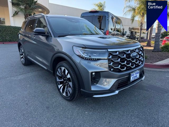 Certified 2025 Ford Explorer Platinum w/ LUX Leather Package