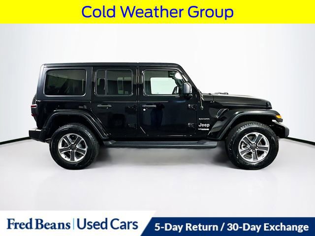 Used 2022 Jeep Wrangler Unlimited Sahara w/ LED Lighting Group image 6