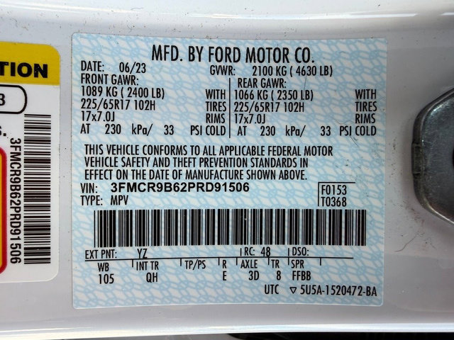 Certified 2023 Ford Bronco Sport Big Bend w/ Convenience Package AWD/4WD image 23