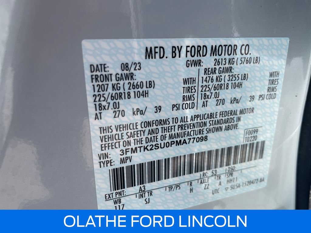 Certified 2023 Ford Mustang Mach-E California Route 1 AWD/4WD image 20