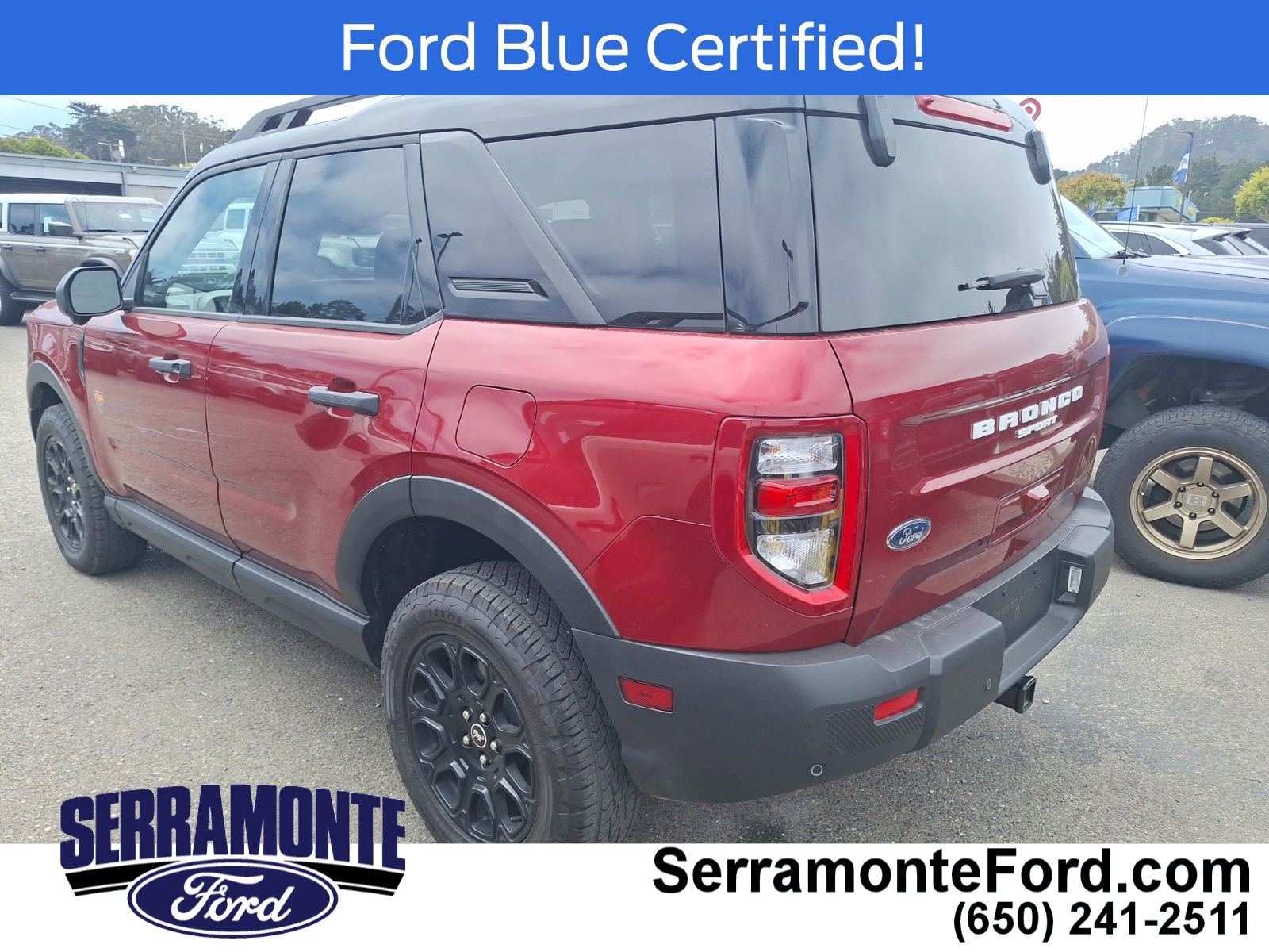 Certified 2025 Ford Bronco Sport Badlands w/ Badlands Tech Package AWD/4WD image 4
