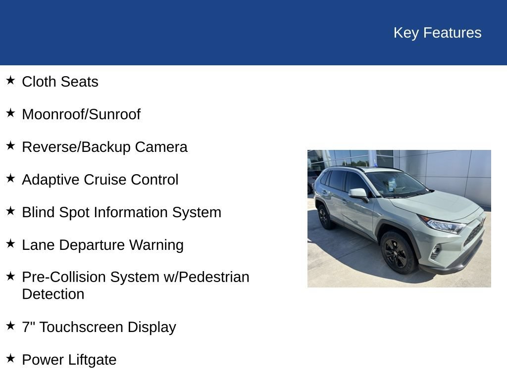 Used 2021 Toyota RAV4 XLE w/ Convenience Package FWD image 29