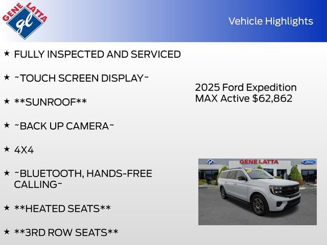 Certified 2025 Ford Expedition Max Active image 33