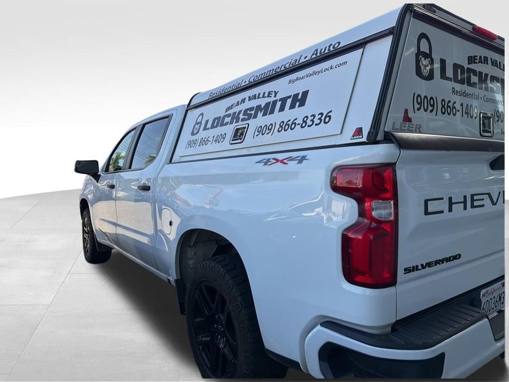Used 2022 Chevrolet Silverado 1500 Custom w/ LPO, Blackout Package AWD/4WD image 10