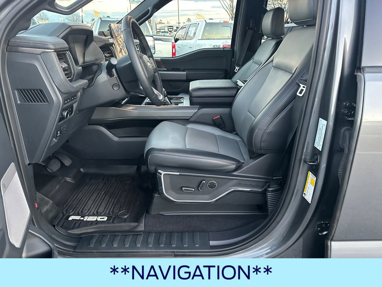 Certified 2023 Ford F150 Lightning Lariat w/ Equipment Group 511A High image 10