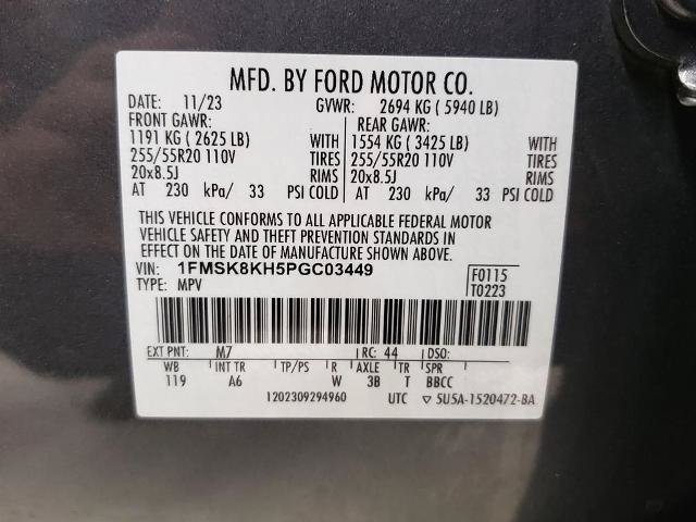 Certified 2023 Ford Explorer ST-Line w/ Class IV Trailer Tow Package AWD/4WD image 27