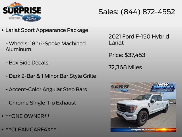 Certified 2021 Ford F150 Lariat AWD/4WD image 16