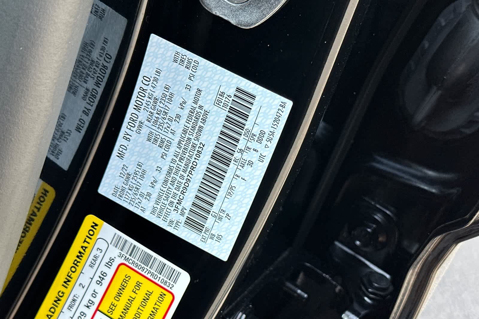 Certified 2023 Ford Bronco Sport Badlands w/ Premium Package AWD/4WD image 30