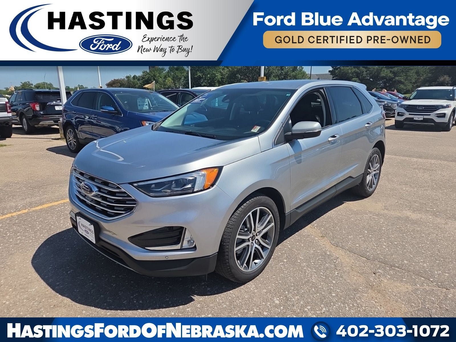 Certified 2024 Ford Edge Titanium w/ Equipment Group 301A