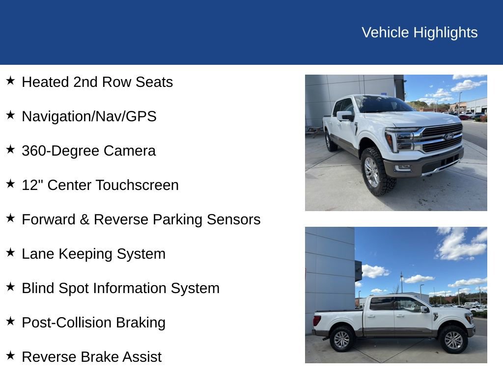 Certified 2025 Ford F150 King Ranch w/ FX4 Off-Road Package image 30