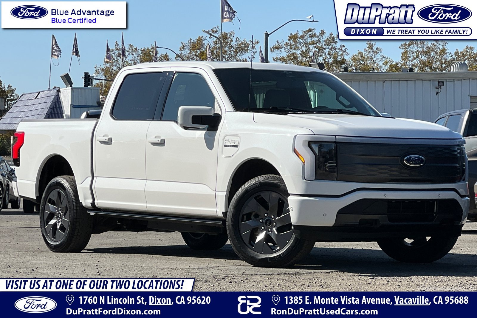 Certified 2023 Ford F150 Lightning Lariat w/ Equipment Group 511A High