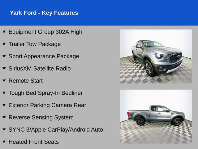 Certified 2021 Ford Ranger XLT w/ Equipment Group 302A High image 2